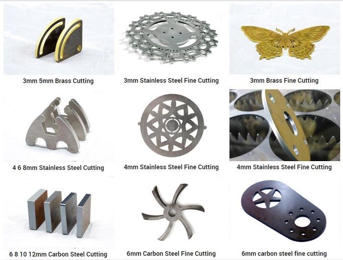 cutting samples