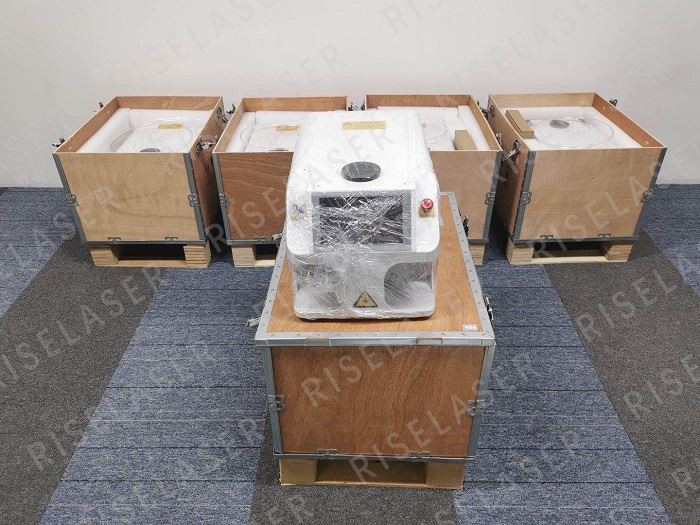 spot laser welding machine package